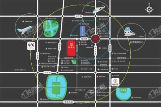 国安城交通图