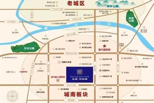 豪都·玲珑郡区位图