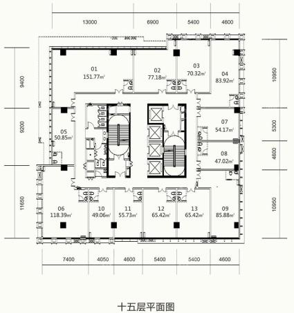 15层平面图