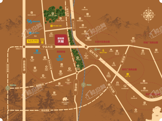 碧桂园 · 天樾区域图