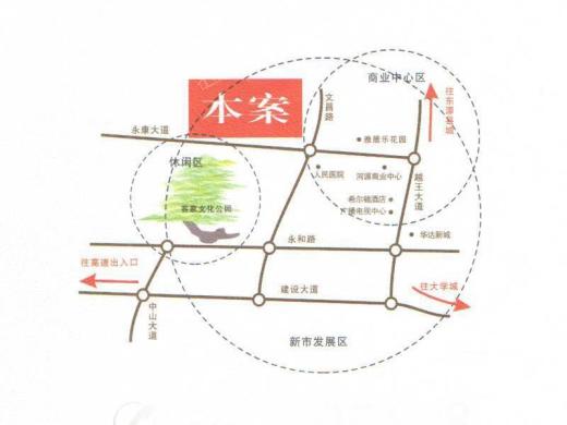 翠泽雍园位置图