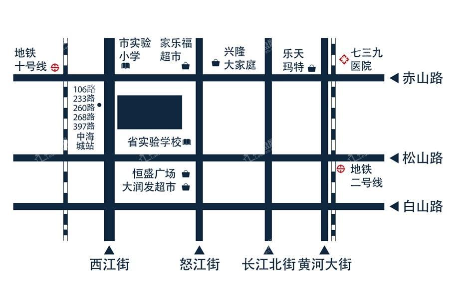 格林木棉花区位图