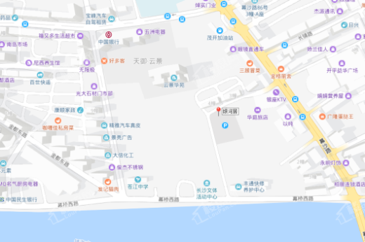 银河居交通图