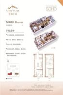 泰和广场SOHO户型B1 2室2厅2卫1厨