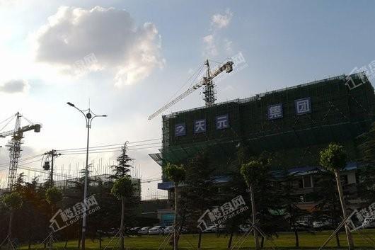 潍坊碧桂园天玺高层住宅在建工地