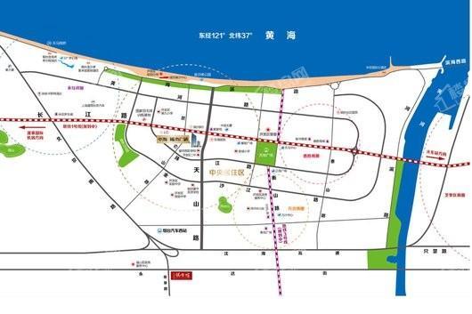 中海城市广场商铺区位图
