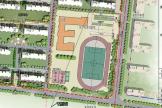 东泰西马家都项目东南角规划建设小学平面