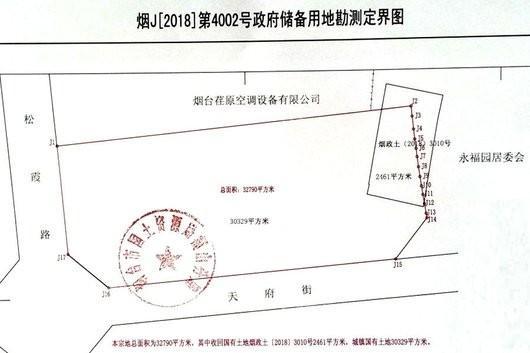 百年万悦府勘测定界图