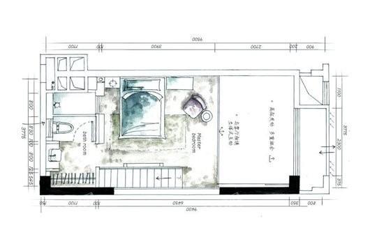 冠科·泊樾湾二楼 2室2厅2卫1厨