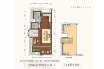 金地时代艺境褐石美墅露台户型图 4室3厅4卫1厨