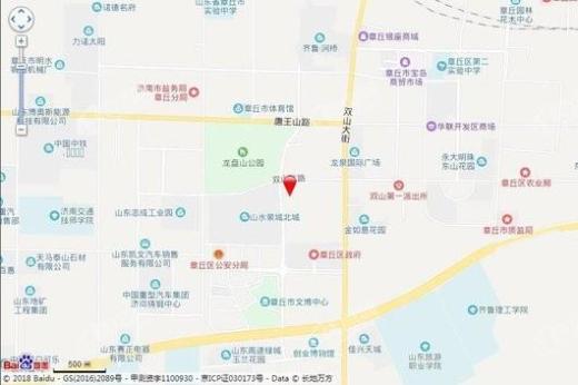 山水泉城·尚城交通图