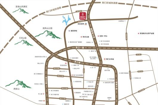 城建地产长宁太和交通图
