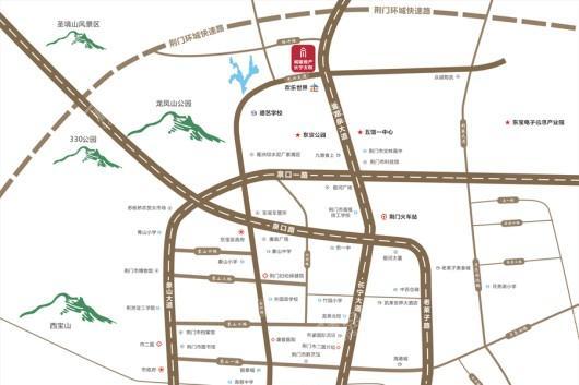 城建地产·长宁太和区位图