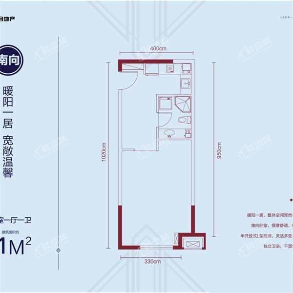 国合中山海悦南向户型2