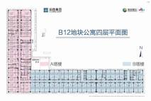 B12地块四层和昌莱蒙都会平面图