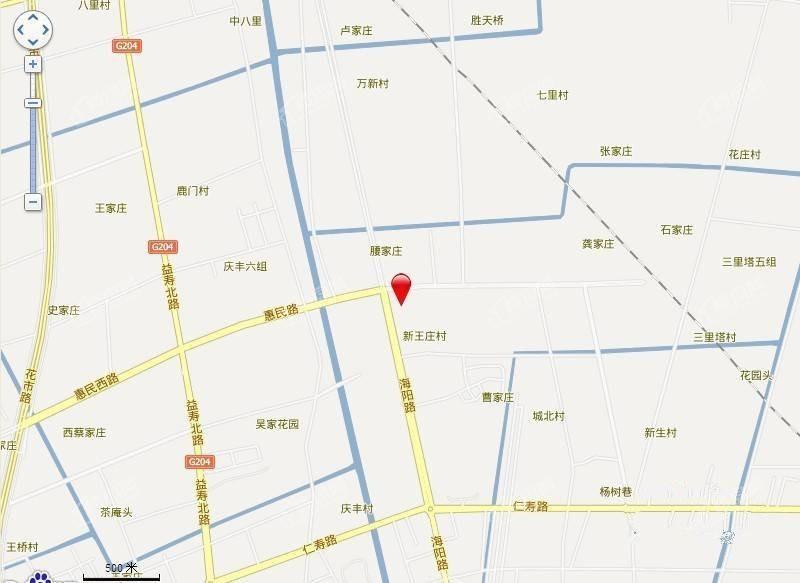 沪润星城位置图