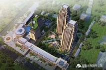万隆上海国际公馆鸟瞰图