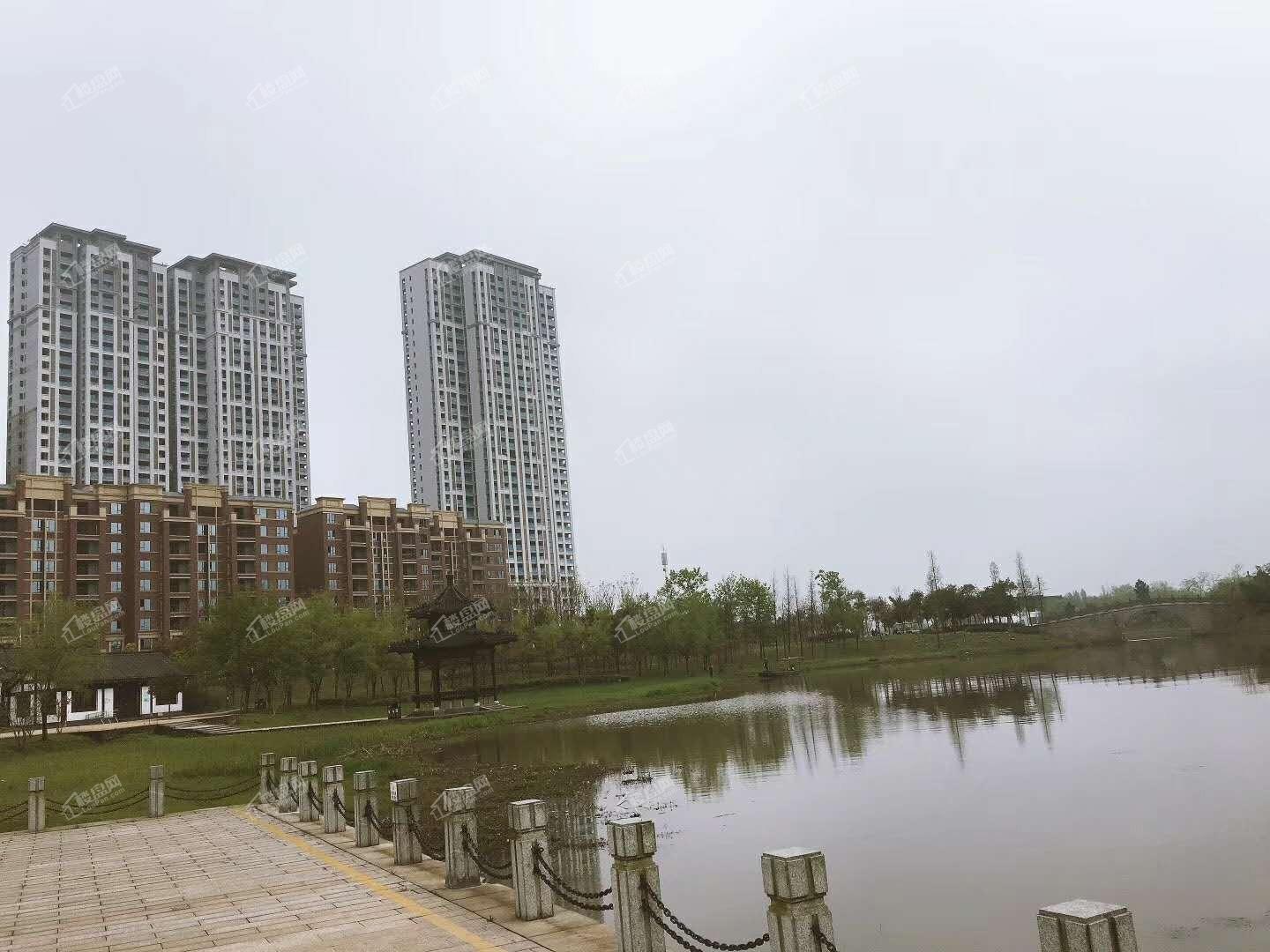 湾田九华湖壹号高层洋房外立面实景