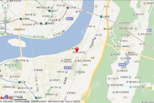 重庆湾公寓交通图