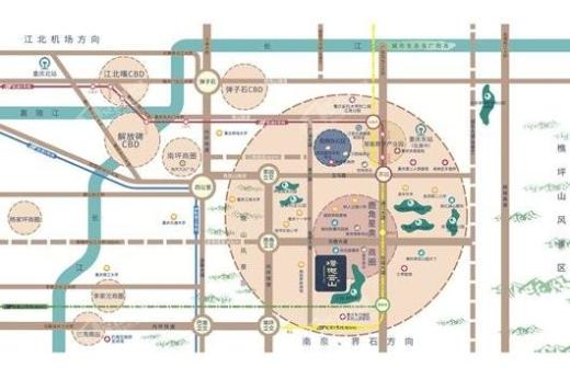 璟樾云山交通图