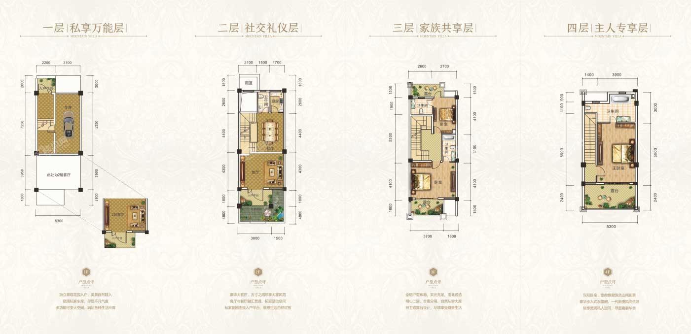 贵和山墅T2户型