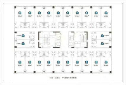 中南岳麓山楼层平面图