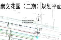 新潮崇文花园二期新区大街上的车行出入口