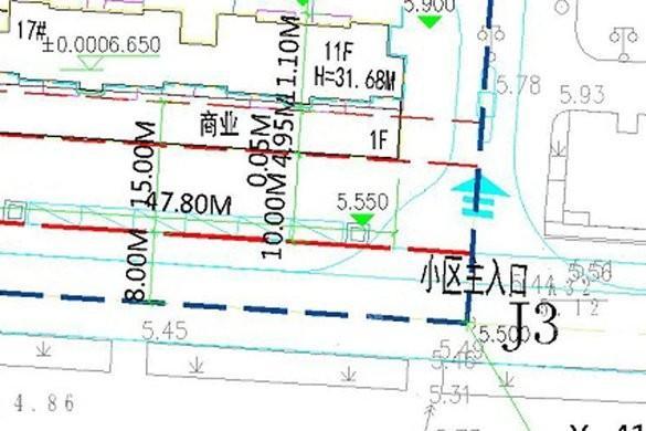 新潮崇文花园二期东南角的小区主入口