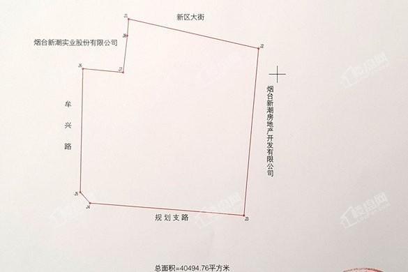 新潮崇文花园二期勘测略图