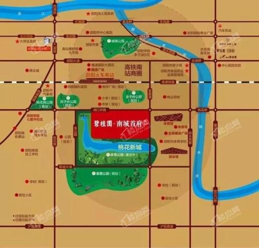 碧桂园·南城首府位置图