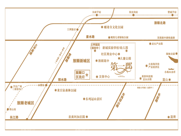 亿达第一郡壹號位置图