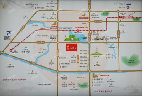 桂林国韵村位置图