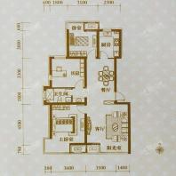 111.03平3室2厅1卫 