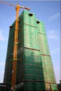 新城·鹿江风华项目一期2号楼最新工程进度