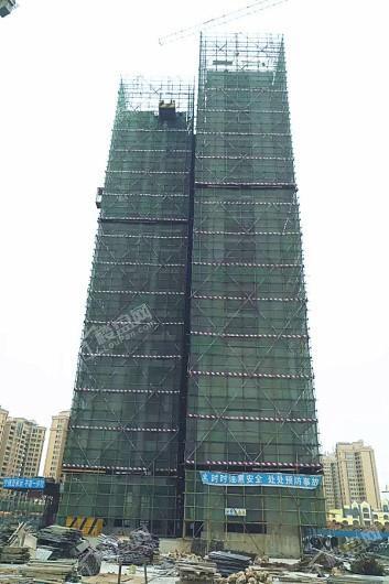 新城·鹿江风华项目一期3号楼最新工程进度