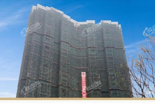 惠州恒大悦龙台项目8栋工程进度