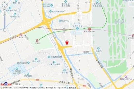 上海富力环球中心交通图
