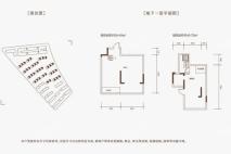 华邦蜀山别院A1'户型-1层45-72平米 4室2厅2卫