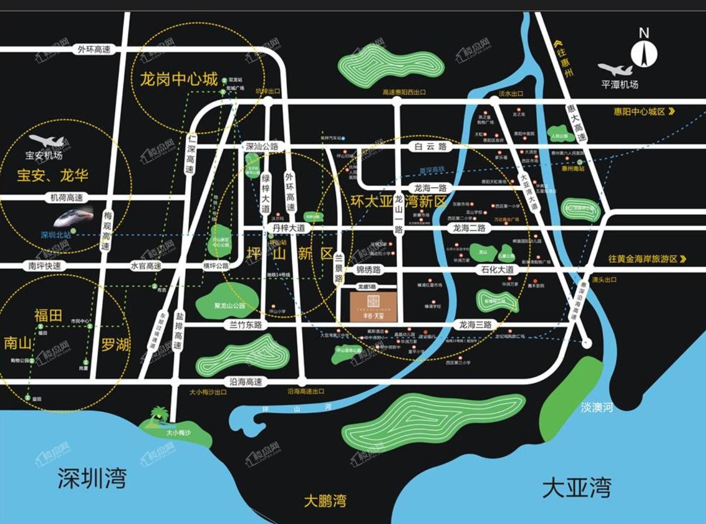丰谷天玺位置图