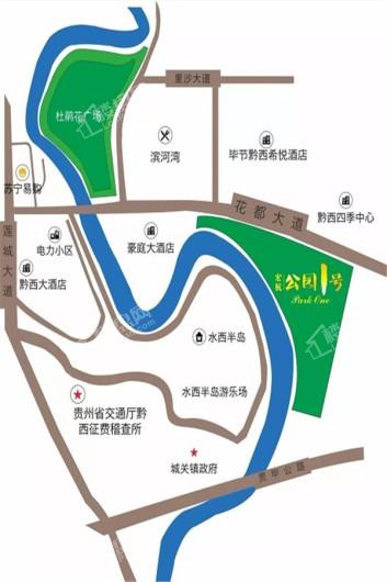 宏杭·公园1号区位图