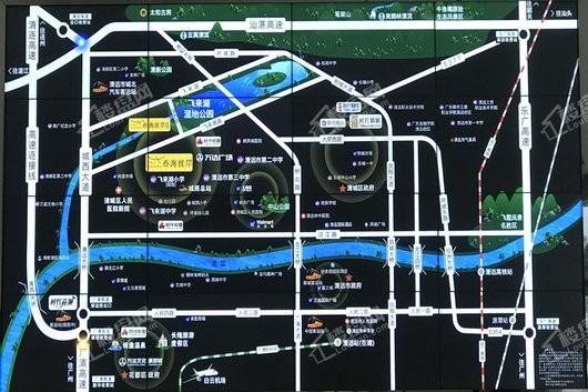 时代香海彼岸交通图