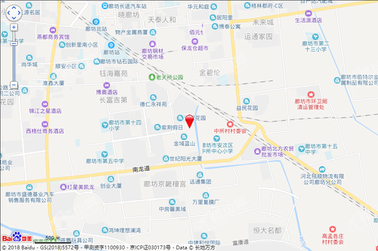 荣盛·花语璟园电子地图