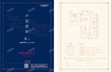 A户型110平三室两厅两卫