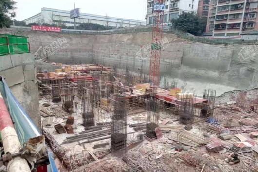 融堃·港城小时代项目在建工地实景
