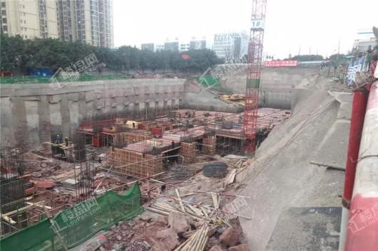 融堃·港城小时代项目在建工地实景