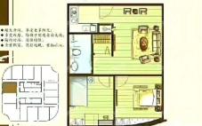 70.42至73.8平E户型 