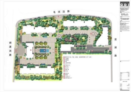 葛洲坝融创虹桥玫瑰公馆鸟瞰图