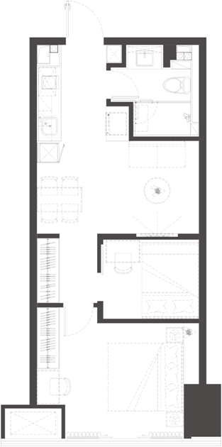 正盛太古港·王府井（玉兰公馆）户型图