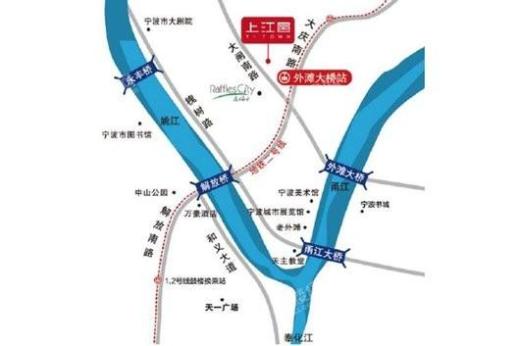 上江邑(Y-Town)交通图