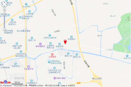银城长江赋电子地图